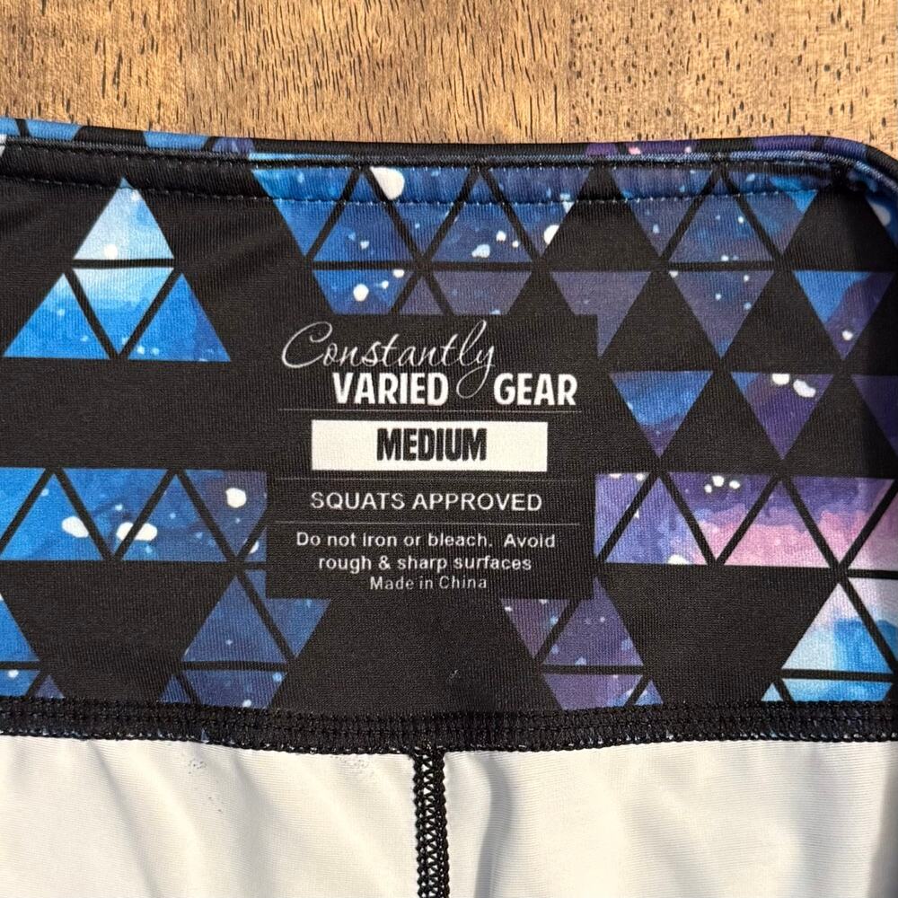 CVG Leggings Capris Stardust Geometric CrossFit Constantly Varied Gear Medium - Picture 4 of 8